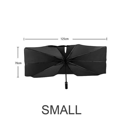 SunGuard | Car Windshield Sun Shade Umbrella with Durable Framework | Easy Setup for UV Protection and Temperature Control 0