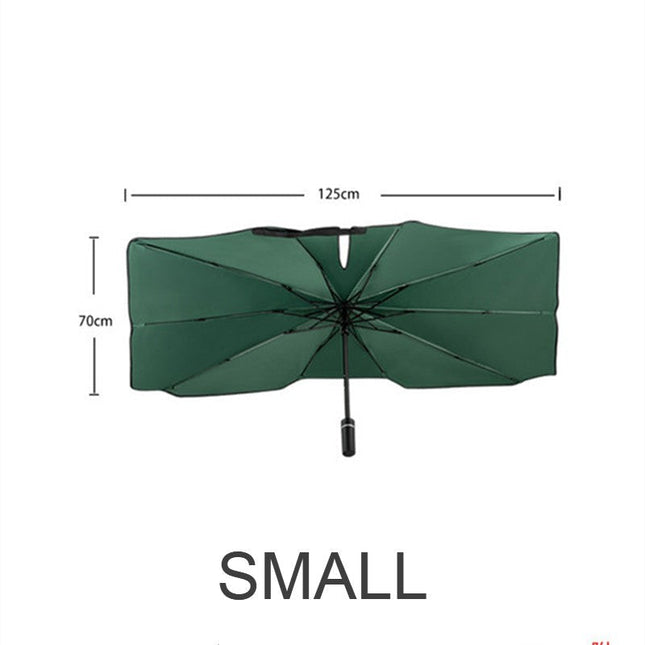 SunGuard | Car Windshield Sun Shade Umbrella with Durable Framework | Easy Setup for UV Protection and Temperature Control 1