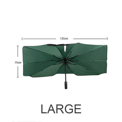 SunGuard | Car Windshield Sun Shade Umbrella with Durable Framework | Easy Setup for UV Protection and Temperature Control 3