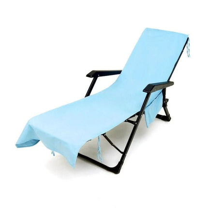 SunLounge | Towel with Integrated Side Pockets & Non-Slip Design | Comfortable Solution for Outdoor Relaxation 12