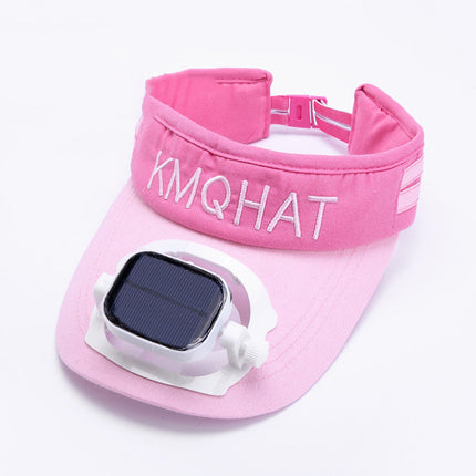 Sunshade Visor Hat | Solar-Powered Fan with Adjustable Speed | Perfect for Outdoor Activities 3