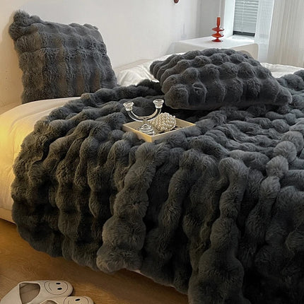 Throw Blankets, Faux Fur Throw – image 16