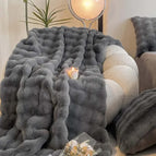 Grey / Throw 100x160cm (39x63in)