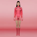 Superhero Jumpsuit Costume for Women with Cape Design | Bold Look for Halloween and Cosplay 0