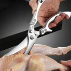 Heavy Duty Kitchen Shears, Stainless Steel Kitchen Scissors with Fish Scaler, Poultry Shears for Meat and Vegetables