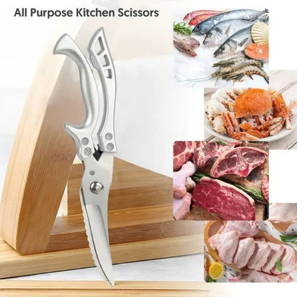Heavy Duty Kitchen Shears, Poultry Shears for Meat and Vegetables