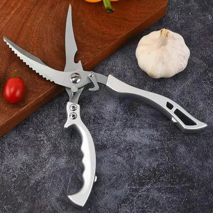 Stainless Steel Kitchen Scissors with Fish Scaler, Poultry Shears for Meat and Vegetables – image 7