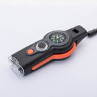 Survival Essentials | Multi Tool 7-in-1 Hiking Whistle with LED Light | Compact Gear for Outdoor Adventures 0
