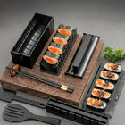 Sushi Making Kit | Complete Sushi Roll Maker with Molds & Cutting Guide | Easy Sushi Creation for Beginners 0