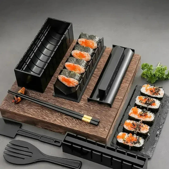 Sushi Making Kit | Complete Sushi Roll Maker with Molds & Cutting Guide | Easy Sushi Creation for Beginners 0