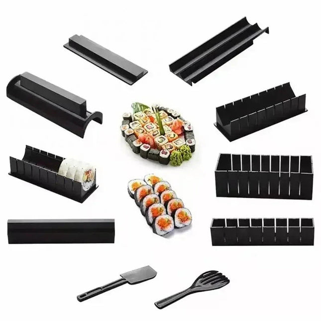 Sushi Making Kit | Complete Sushi Roll Maker with Molds & Cutting Guide | Easy Sushi Creation for Beginners 1