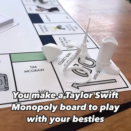 Swiftopoly | Monopoly Board Game for 2-6 Players with Unique Taylor Swift Experience | Fun for Fans & Family 3