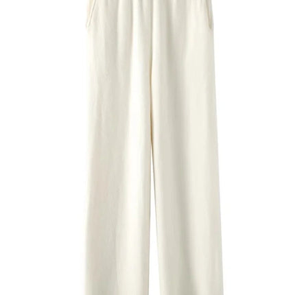 Womens Sweatpants, High Waisted Pants in Cashmere – image 6