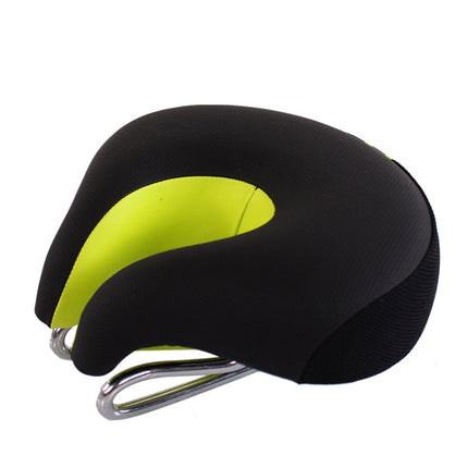 Cushioned Bike Seat, Noseless Bicycle Seat with Thick Padding