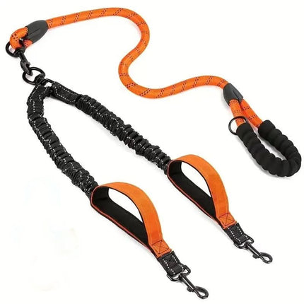 Dual Dog Leash for Two Dogs, Dog Lead with Traffic Handles – image 9