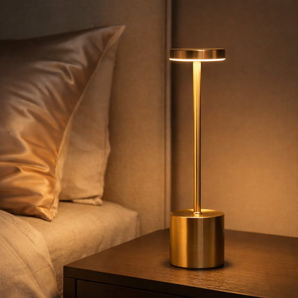 Cordless Table Lamps, Rechargeable Lamp with USB Charging
