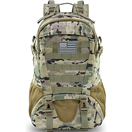 Tactical Backpack | Military Style Rucksack with Heavy-Duty Storage | Weather Resistant for Outdoor Adventures 0