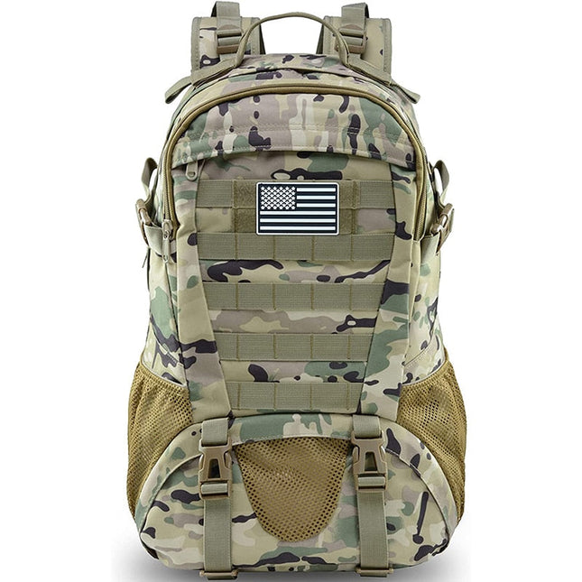 Tactical Backpack | Military Style Rucksack with Heavy-Duty Storage | Weather Resistant for Outdoor Adventures 0