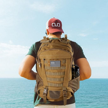 Tactical Backpack | Military Style Rucksack with Heavy-Duty Storage | Weather Resistant for Outdoor Adventures 2