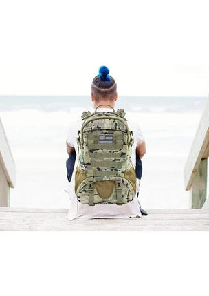 Tactical Backpack | Military Style Rucksack with Heavy-Duty Storage | Weather Resistant for Outdoor Adventures 4
