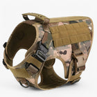 Tactical Dog Harness with Handle, Large Dog Harness for Training and Walks, Military Style Tactical Dog Vest