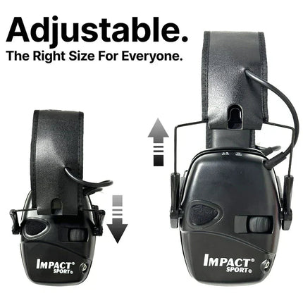 Tactical Hearing Protection | SoundShield with Noise Reduction & Ambient Sound Amplification | Ergonomic Design for Comfort 1