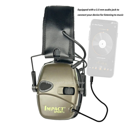 Tactical Hearing Protection | SoundShield with Noise Reduction & Ambient Sound Amplification | Ergonomic Design for Comfort 2