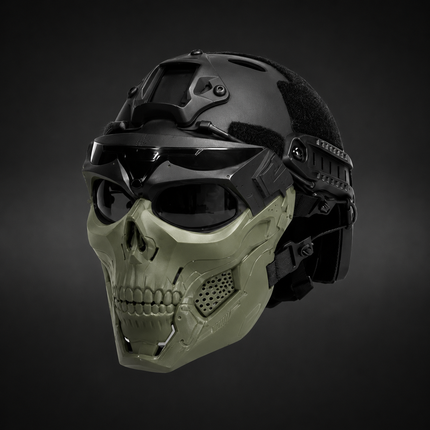 Tactical Skull Mask Helmet | Durable Outdoor Gear for Cosplay & Airsoft 2