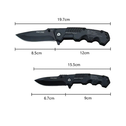 Tactical Survival Knife | High Hardness Folding Blade with Ergonomic Grip | Essential Tool for Outdoor Adventures 0