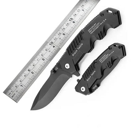 Tactical Survival Knife | High Hardness Folding Blade with Ergonomic Grip | Essential Tool for Outdoor Adventures 4