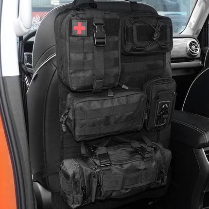 Tactical | Car Seat Organizer with Waterproof Design & Molle Webbing | Versatile Storage Solution for Cars, Trucks, and SUVs 8