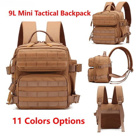 Tactivo Mini-Rucksack 9L | Compact MOLLE Backpack with Durable Design | Ideal for Hiking and EDC 2