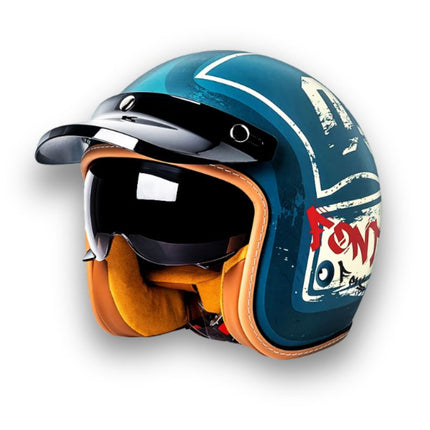 Talon Motorcycle Helmet | DOT & ECE Certified, Lightweight Design 5