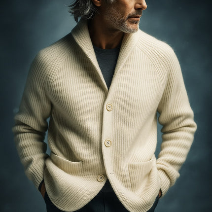 Ribbed Knit Sweater Cardigan for Fall – image 4