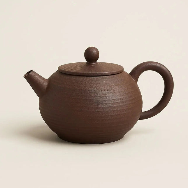 Ceramic Teapot, Handmade Pottery Tea Pot for Tea Ceremony, Traditional Teapot with Handle for Gongfu Tea