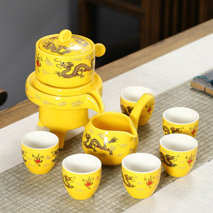 Gongfu Tea Set, Tea Stand and 6 Teacups – image 5