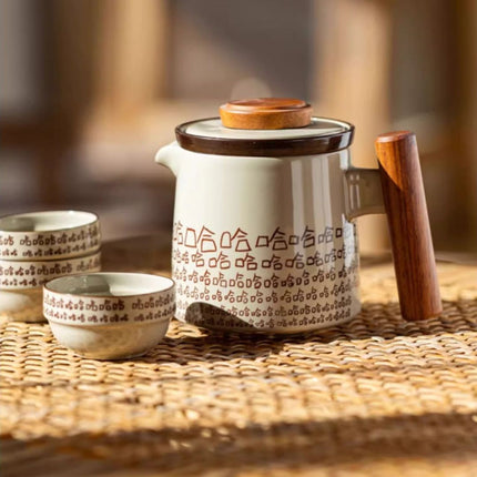 Travel Tea Set, Portable Tea Set with Storage Case