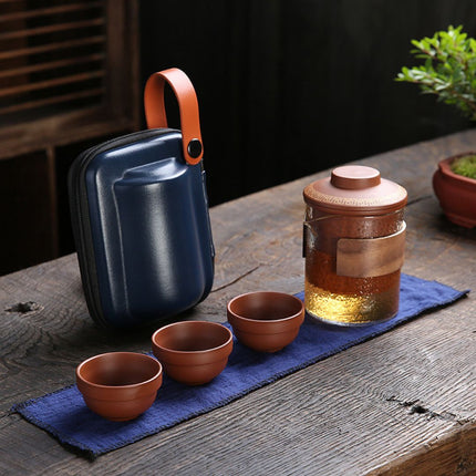 Gongfu Tea Set, Portable Travel Tea Set with Case – image 4