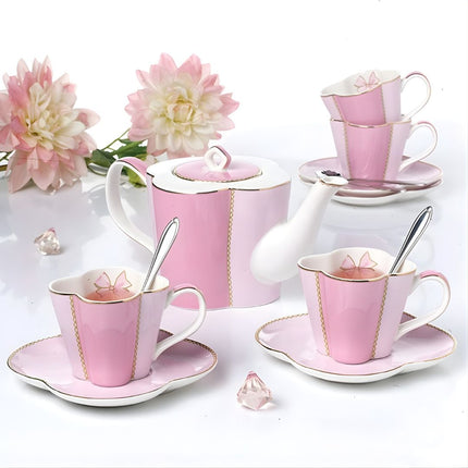 British Afternoon Tea Set for 4, English Tea Service for Gifting – image 5