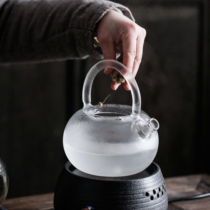 Borosilicate Glass Teapot, Clear Glass Teapot for Tea Lovers – image 5