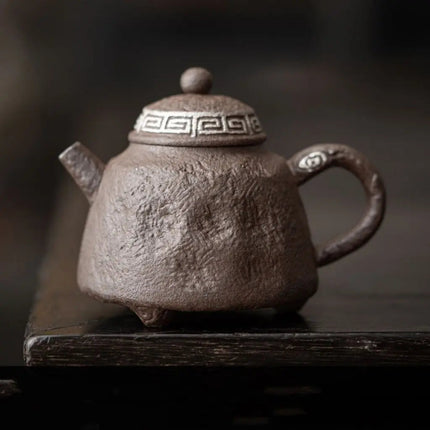 Moss Green Glaze Teapot – image 6