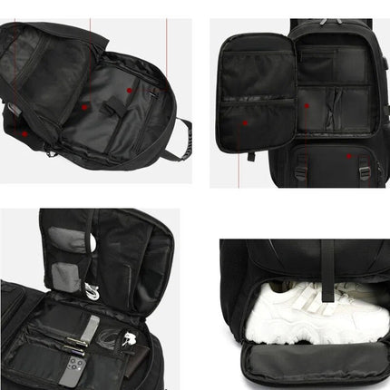 Travel Backpacks with USB Charging Port, Large Tech Backpack