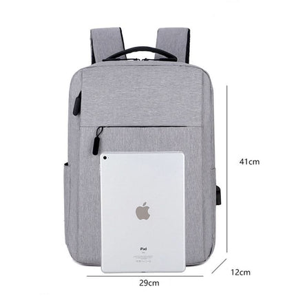 TechTrek Pro | Laptop Backpack for Men with Waterproof Design & USB Port | Smart Organization for Professionals 4