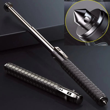 Telescopic Hiking Pole | Durable Alloy with Anti-Slip Grip | Compact Trekking Stick for Stability and Safety 0