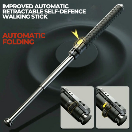 Telescopic Hiking Pole | Durable Alloy with Anti-Slip Grip | Compact Trekking Stick for Stability and Safety 5