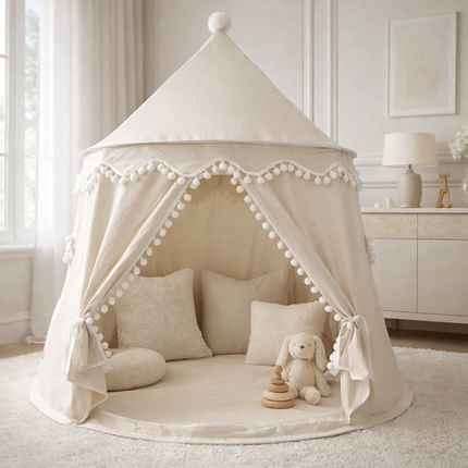 Kids Tent for Indoor Play, Kids Playhouse with Soft Structure