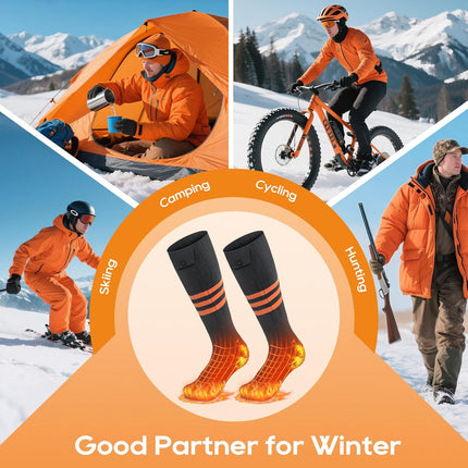 Thermal Socks | Heated Temperature Control Socks with App Control | Four Heat Levels for Ultimate Comfort 5