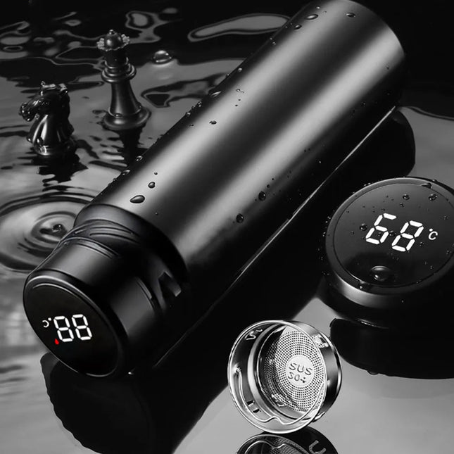 Thermal Water Bottle | Stainless Steel Thermos with Superior Insulation | 1000 ml Capacity for Hot & Cold Beverages 0