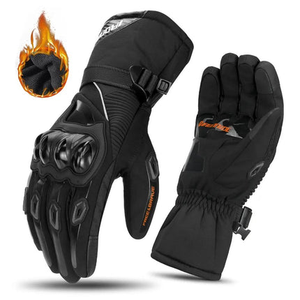 Thermo Grip | Waterproof Insulated Motorcycle Gloves with Advanced Fleece | Comfortable Protection for Winter Riding 2