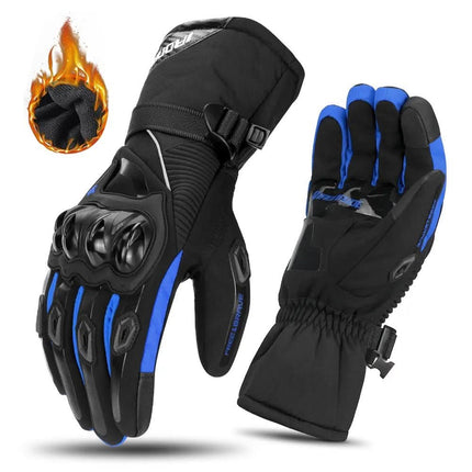 Thermo Grip | Waterproof Insulated Motorcycle Gloves with Advanced Fleece | Comfortable Protection for Winter Riding 3